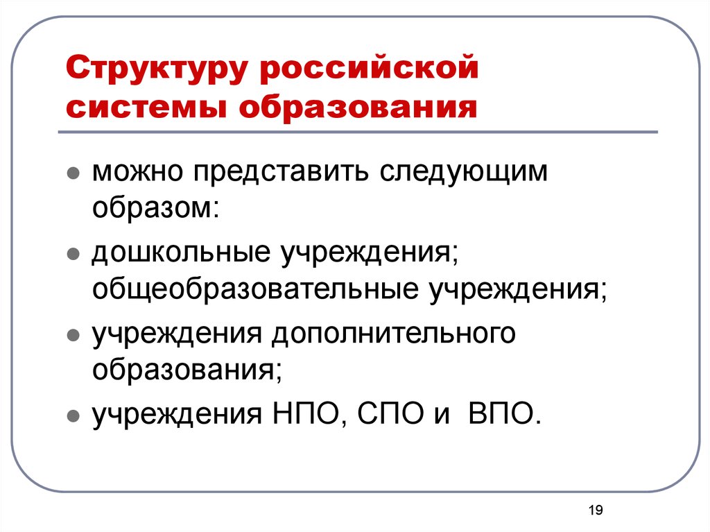 Роль образования в современном обществе