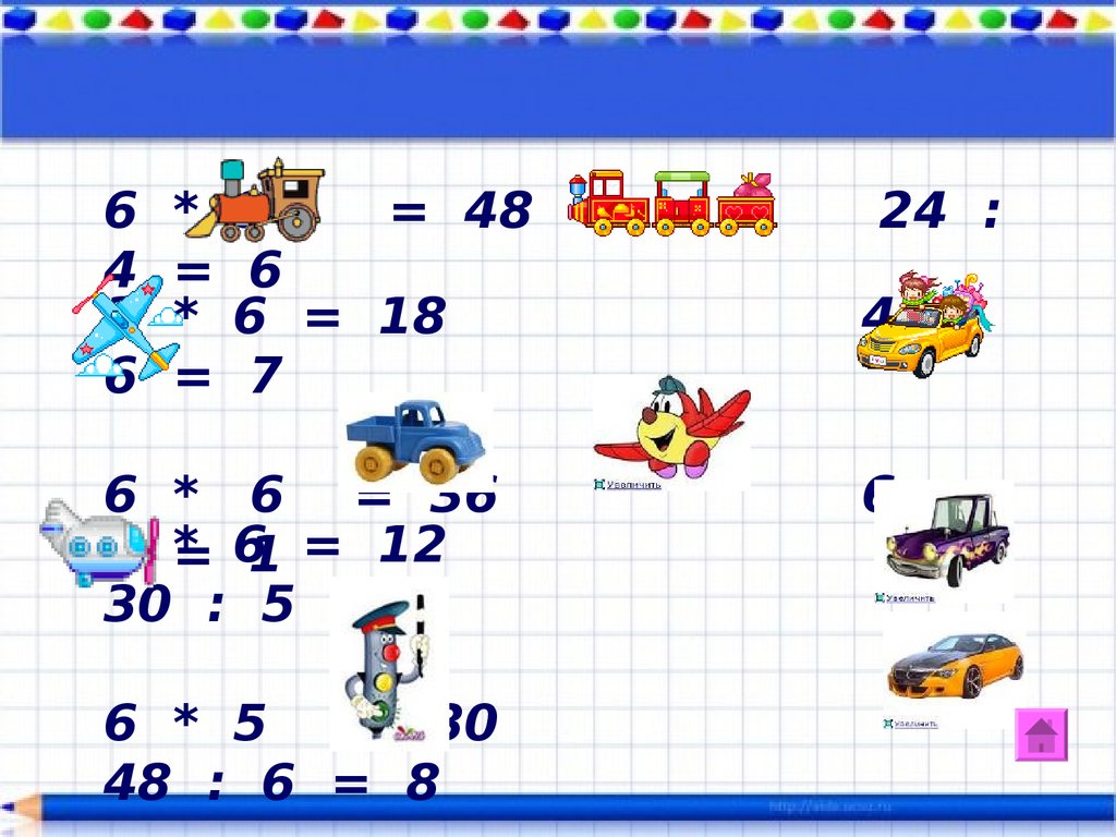 Тренажер таблица умножения и деления на 3 презентация