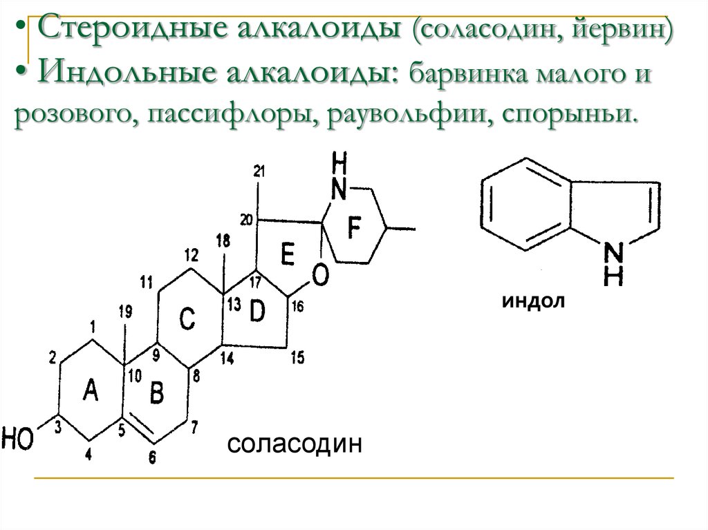 Алкалоиды люпина