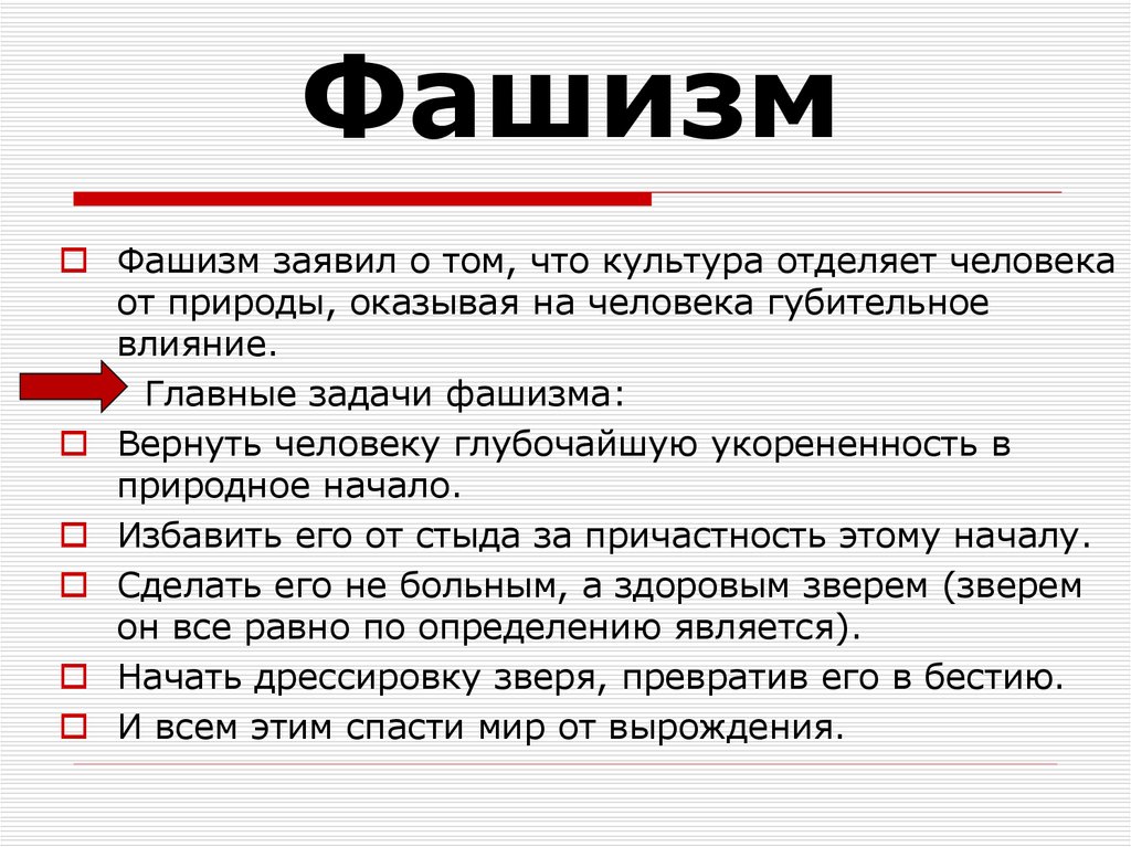 Идеология фашизма. Цели фашизма. Задачи фашизма. Понятие фашизм. Главная цель фашизма.