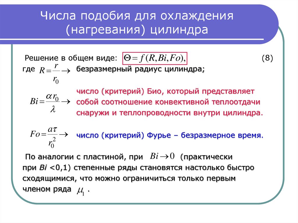 Нагревание цилиндра