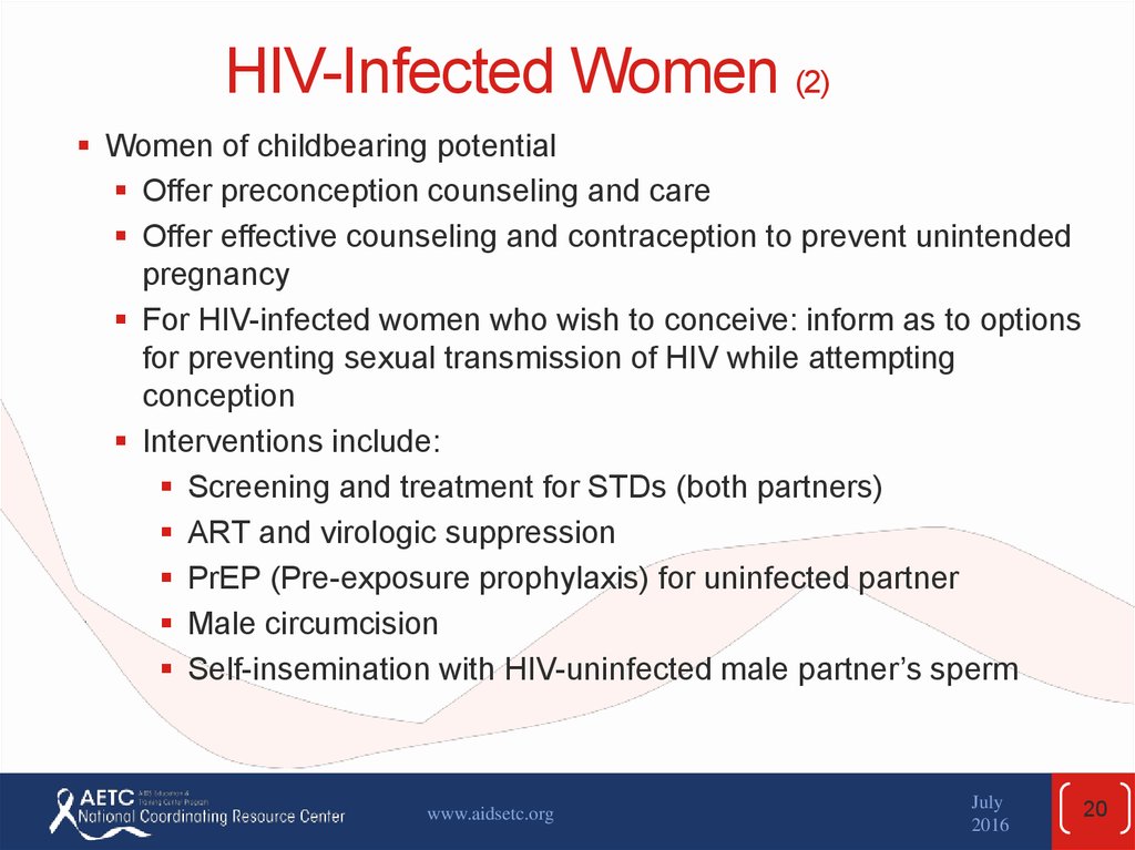 HIV-Infected Women (2)