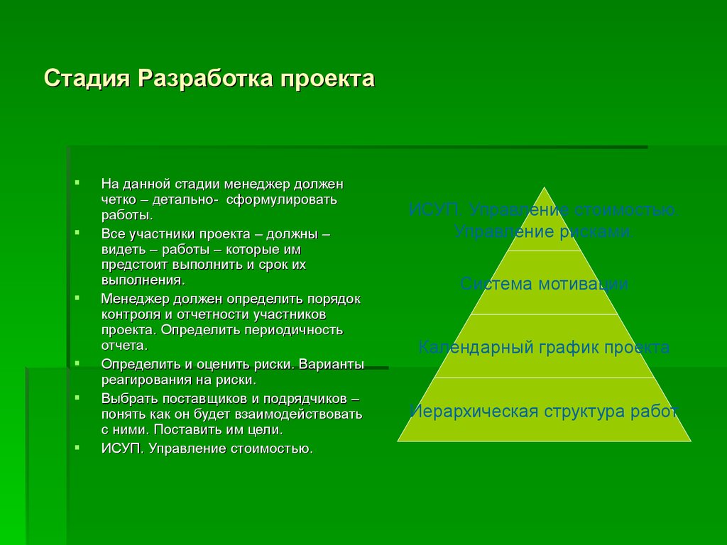 Цель проекта должна быть четкой и ясной