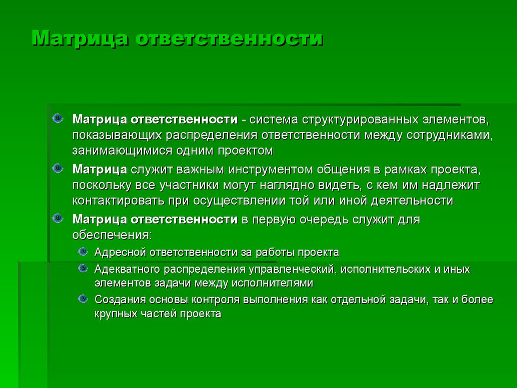 Быть первым ответственность. Матричный проект. Система подотчетности. Ответственность в проекте. Матрица проекта.