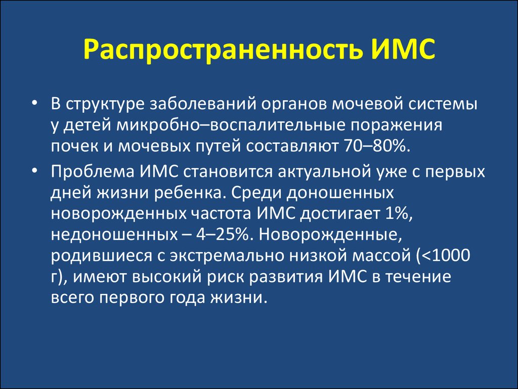 Инфекция мочевыводящих путей