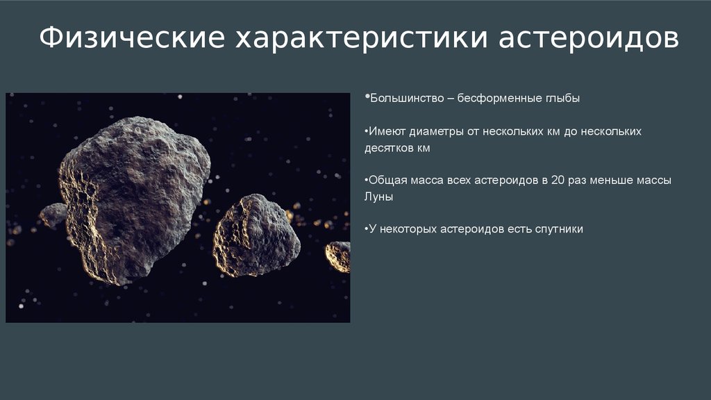 Физические характеристики астероидов