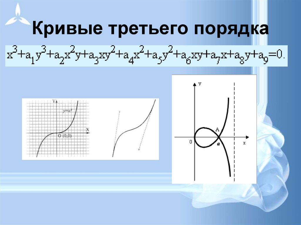 Кривые третьего порядка