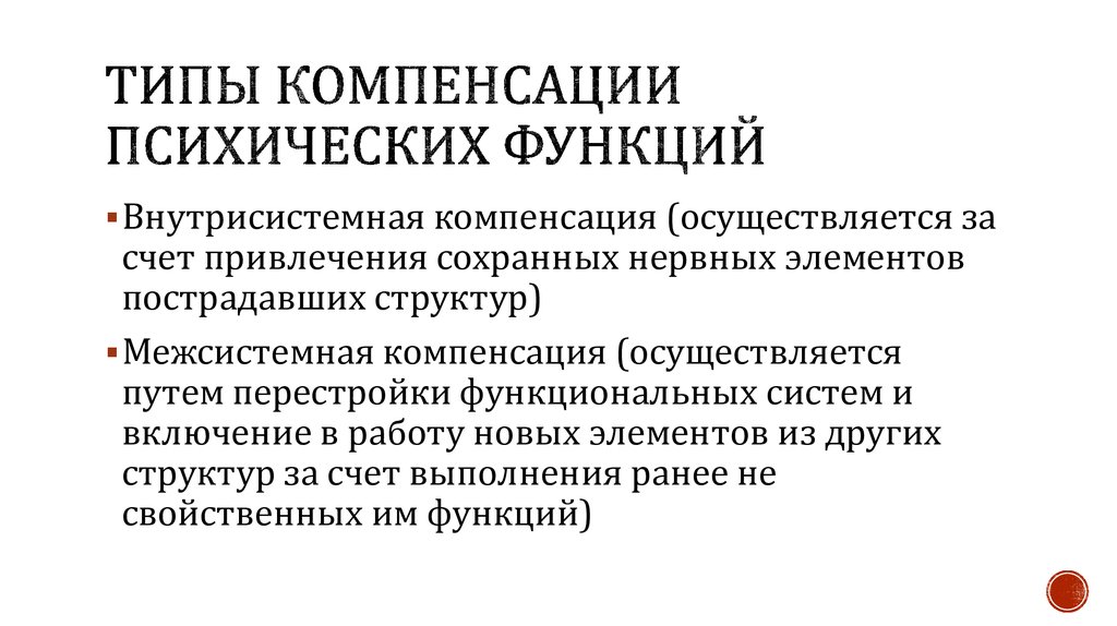 Компенсация ответы. Компенсация это в специальной педагогике и психологии. Компенсация психических функций. Типы компенсации. Компенсация психических функций типы компенсации.