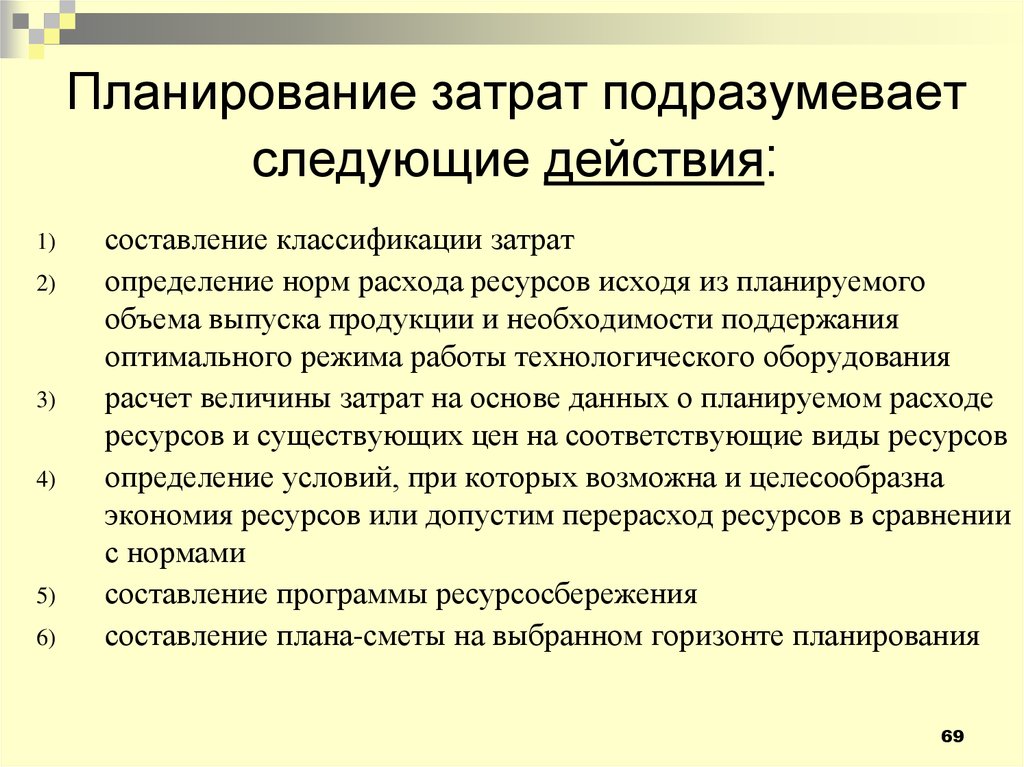 Презентация управление затратами на предприятии