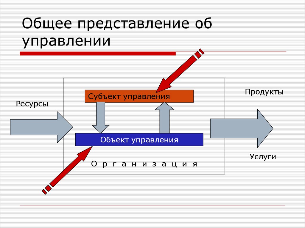 Основные представления