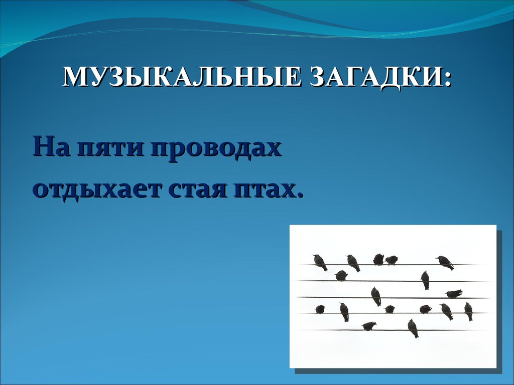 Стая птах отдыхает на пяти. Музыкальные загадки. Загадки музыкальные музыкальные. Стая птах на пяти проводах отдыхает загадка. Музыкальные загадки в картинках.