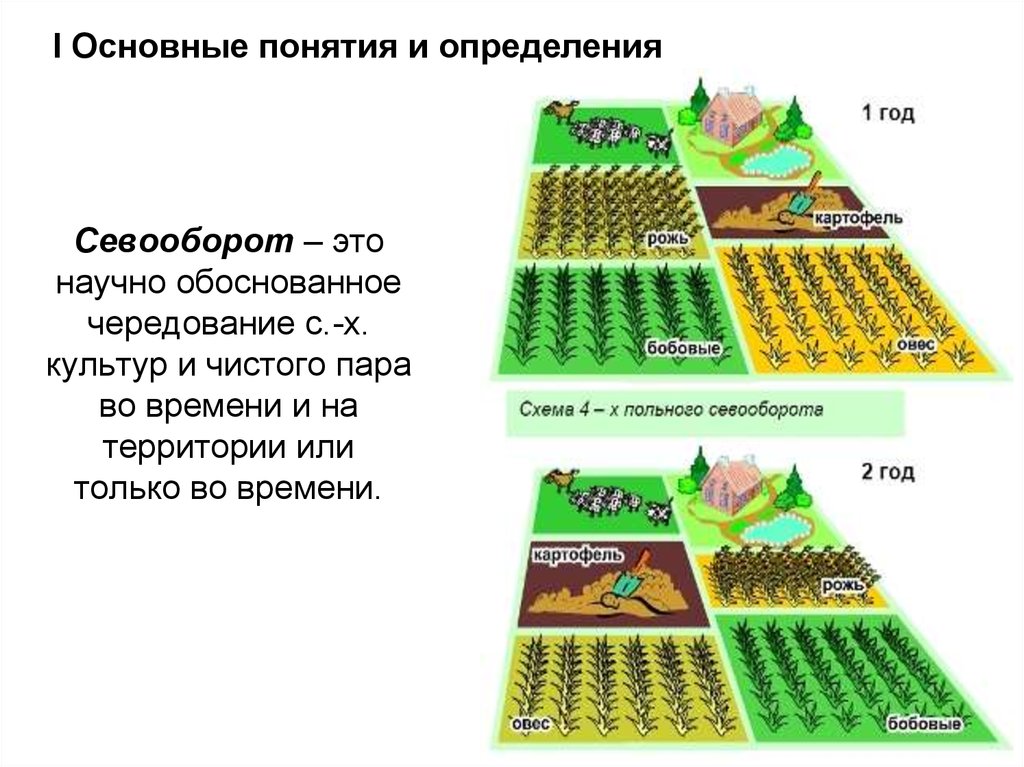 Схема севооборота это