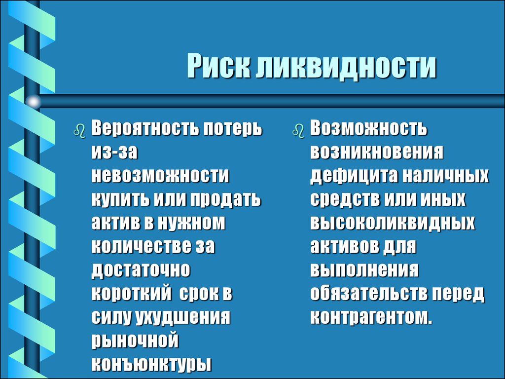 Вызывает риски. Риск ликвидности. Риск потери ликвидности. Причины риска ликвидности. Риск ликвидности пример.