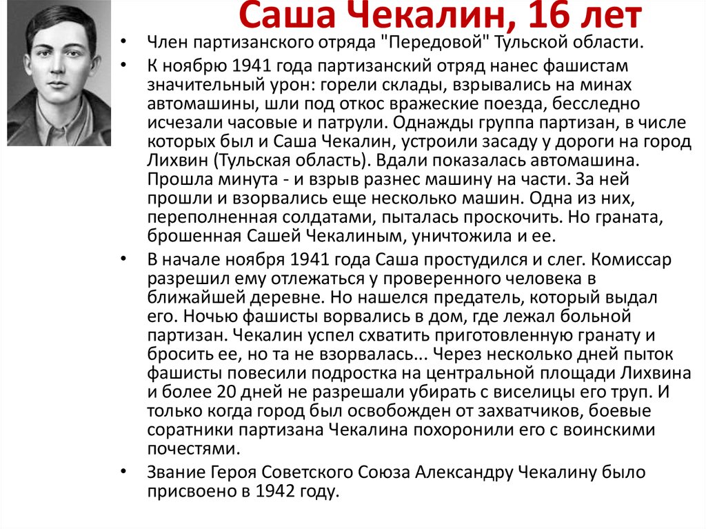 Александр чекалин презентация