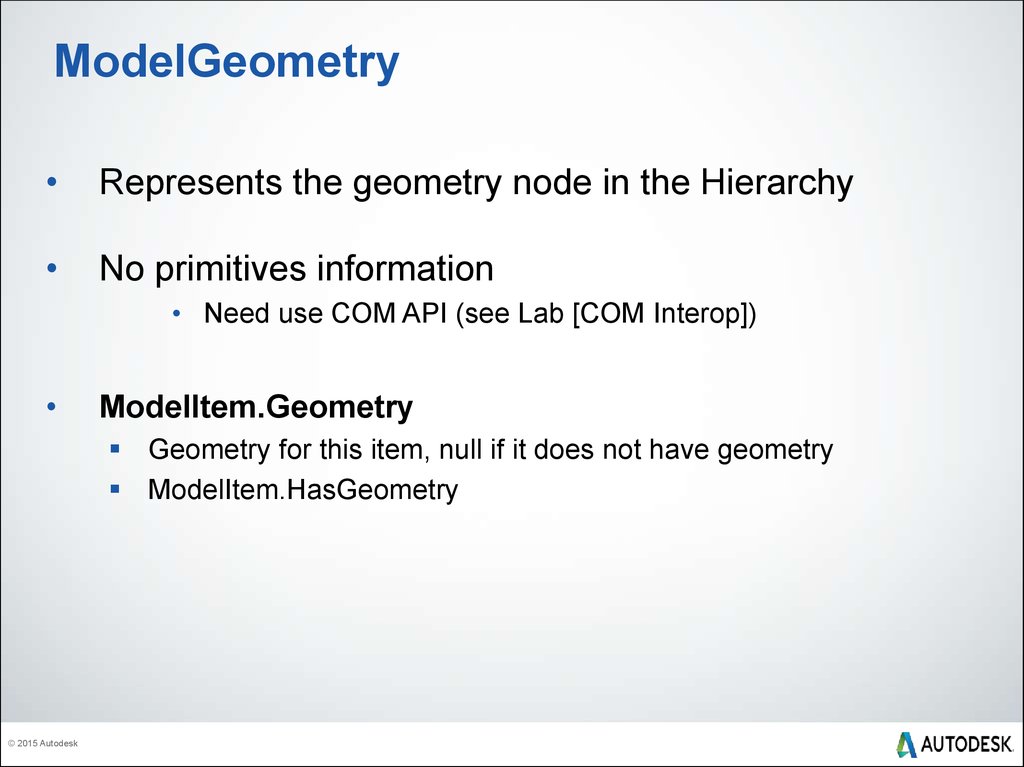 ModelGeometry