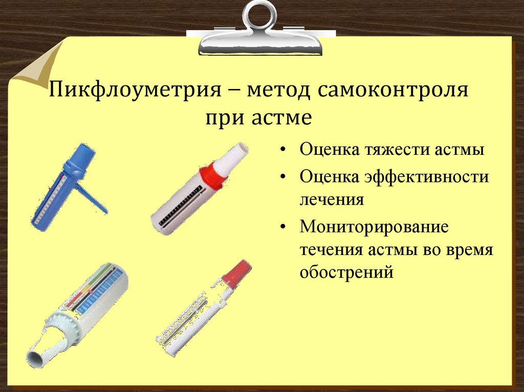 Дневник самоконтроля при бронхиальной астме образец