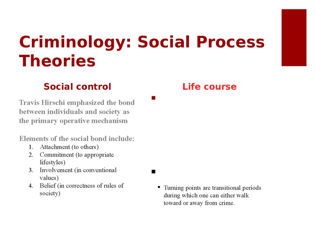 Theory and society. Control Theory (Sociology). What is Criminology?. Criminology in a social. Control social.