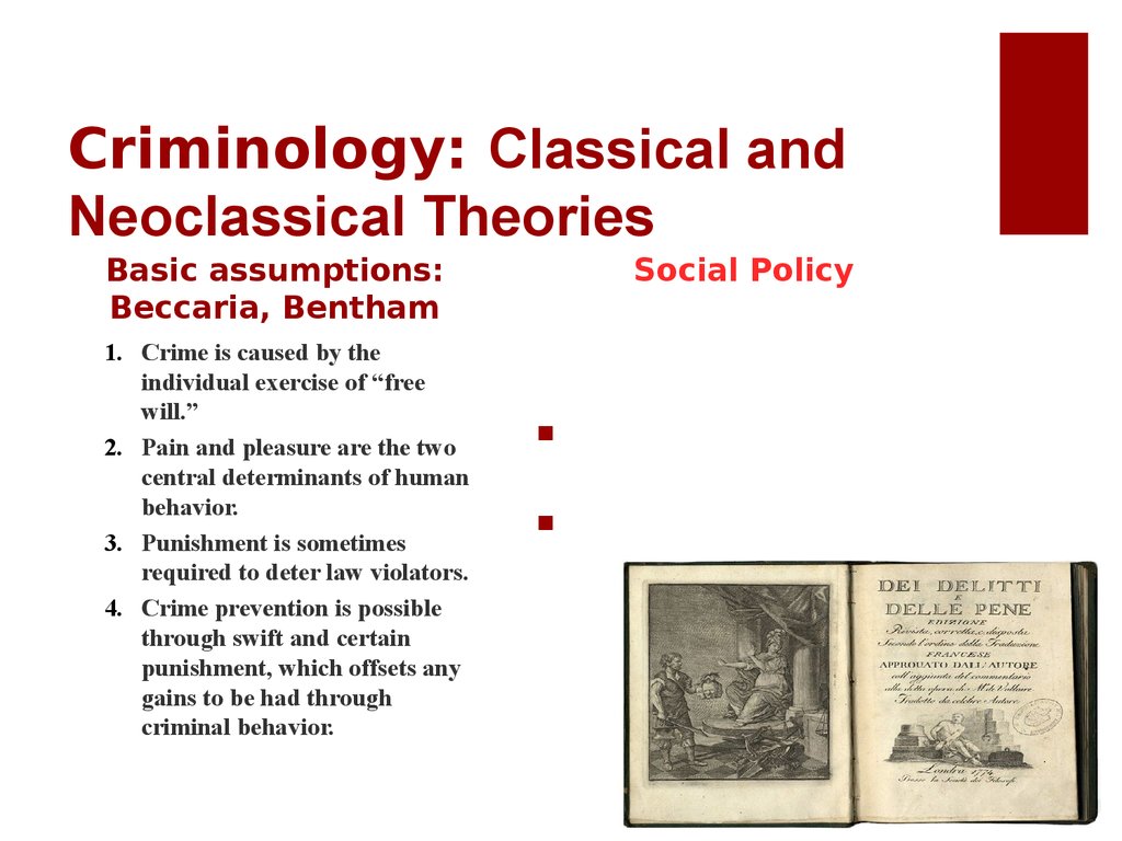 what is classical criminology