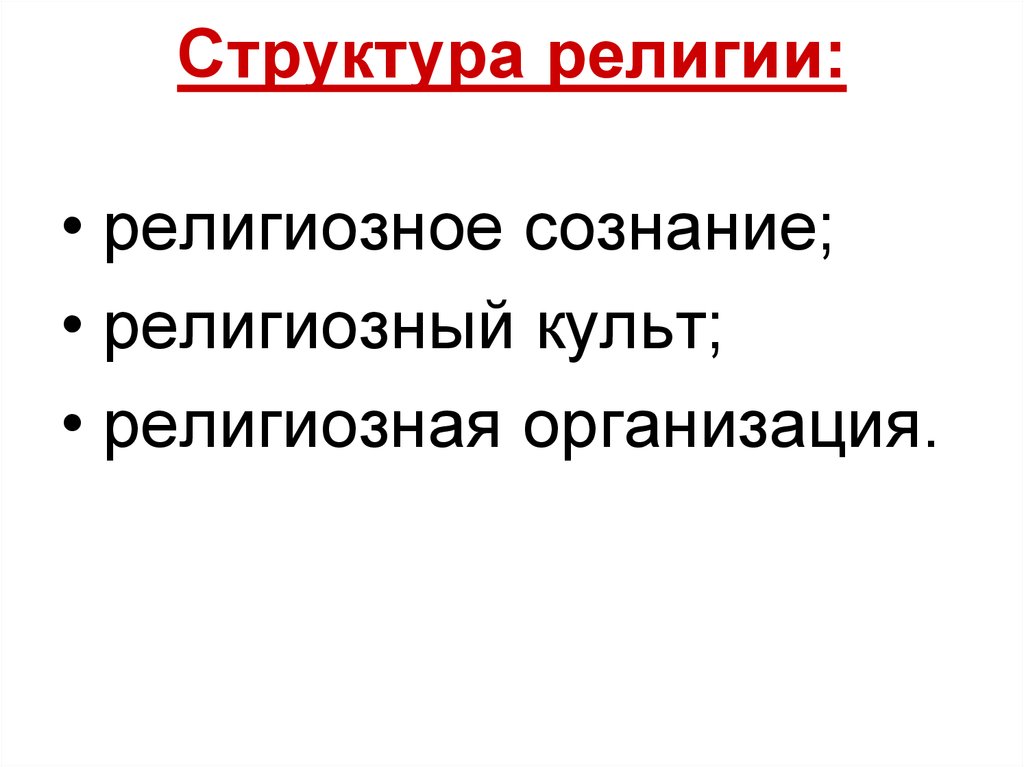 Презентация общество 8 класс религия