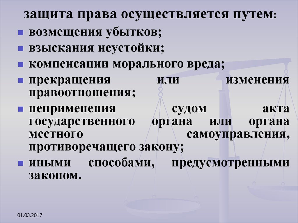 Презентация защита жилищных прав