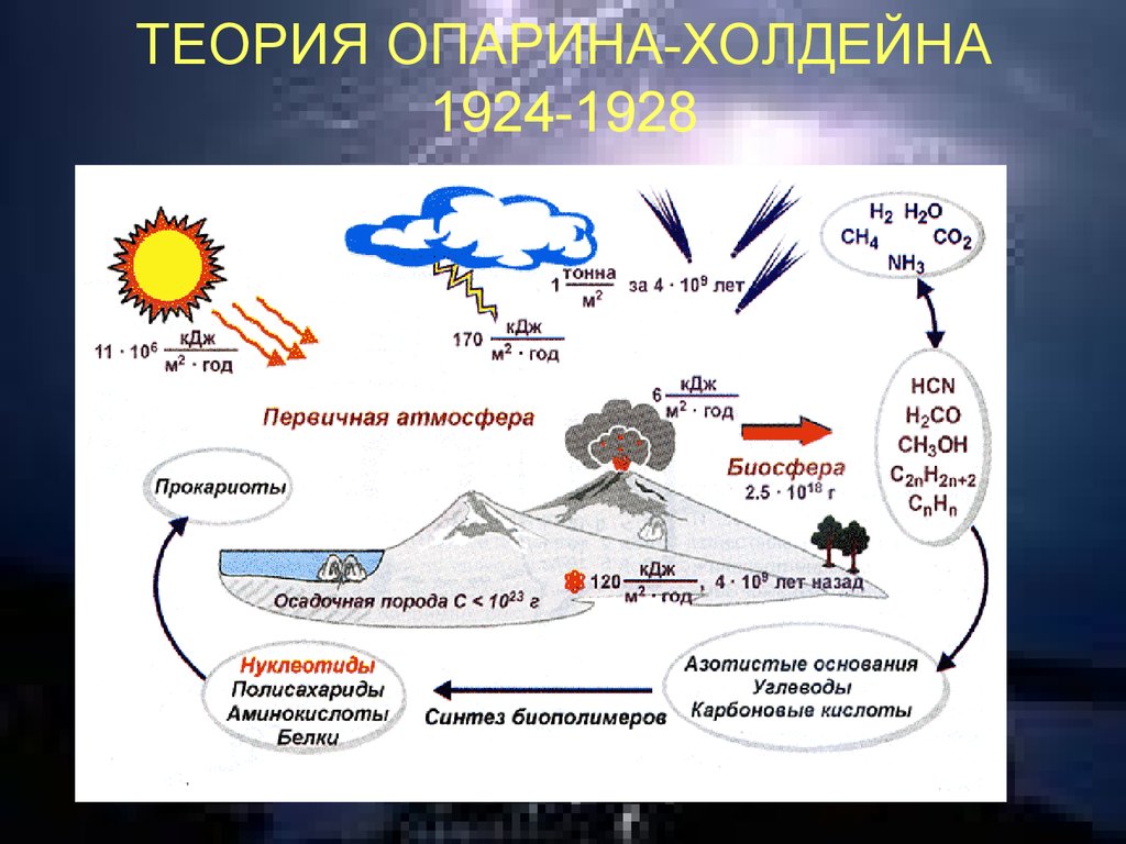 Контрольная работа возникновение жизни на земле. Гипотеза Опарина-Холдейна. Гипотезаопарино Халдейна. Теория Опарина Холдейна. Гипотеза возникновения жизни на земле Опарина.