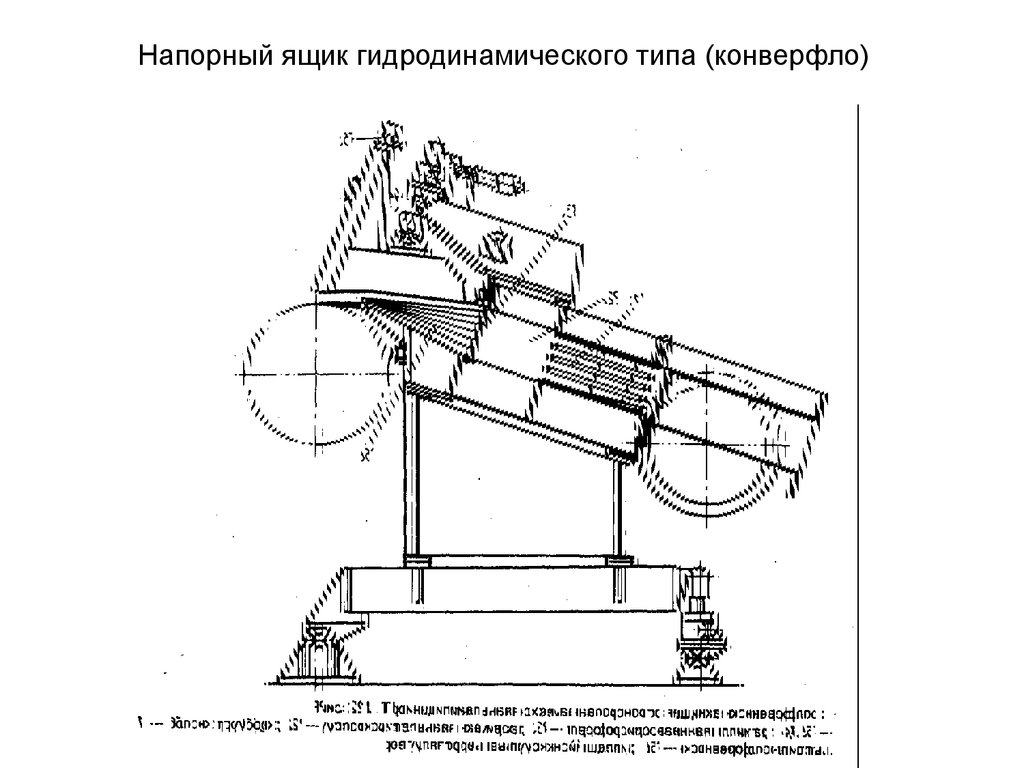 Бумагоделательная машина чертеж