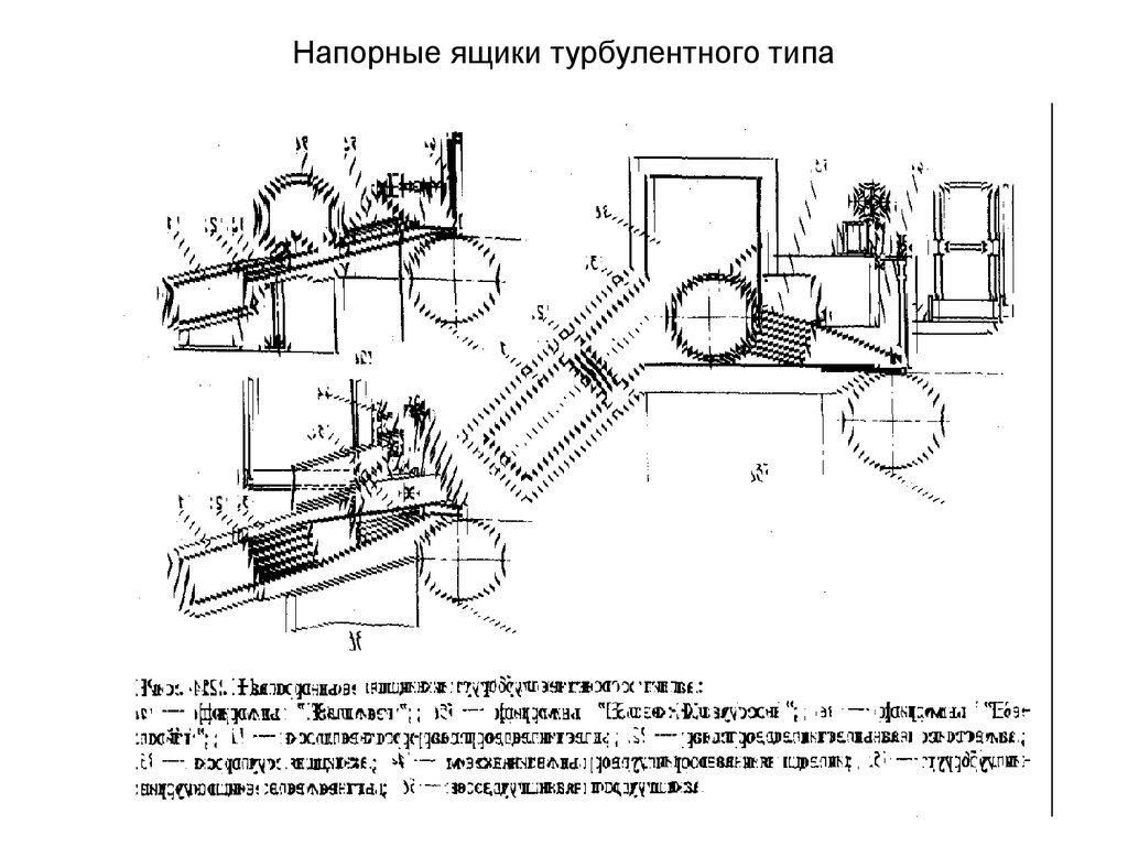 Напорные ящики турбулентного типа