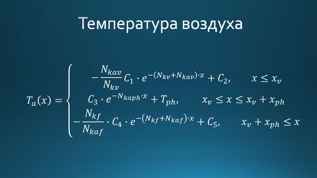 Температура воздуха