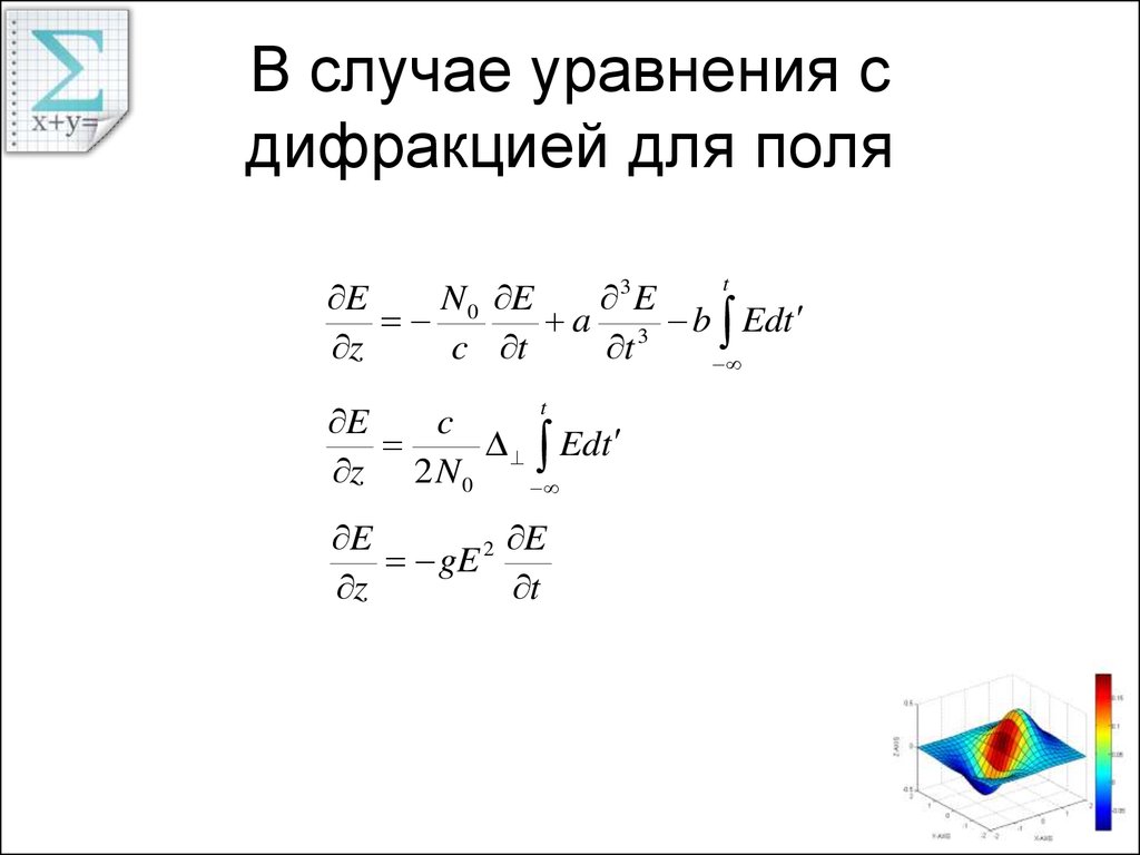 Численное решение уравнений с помощью подбора параметра