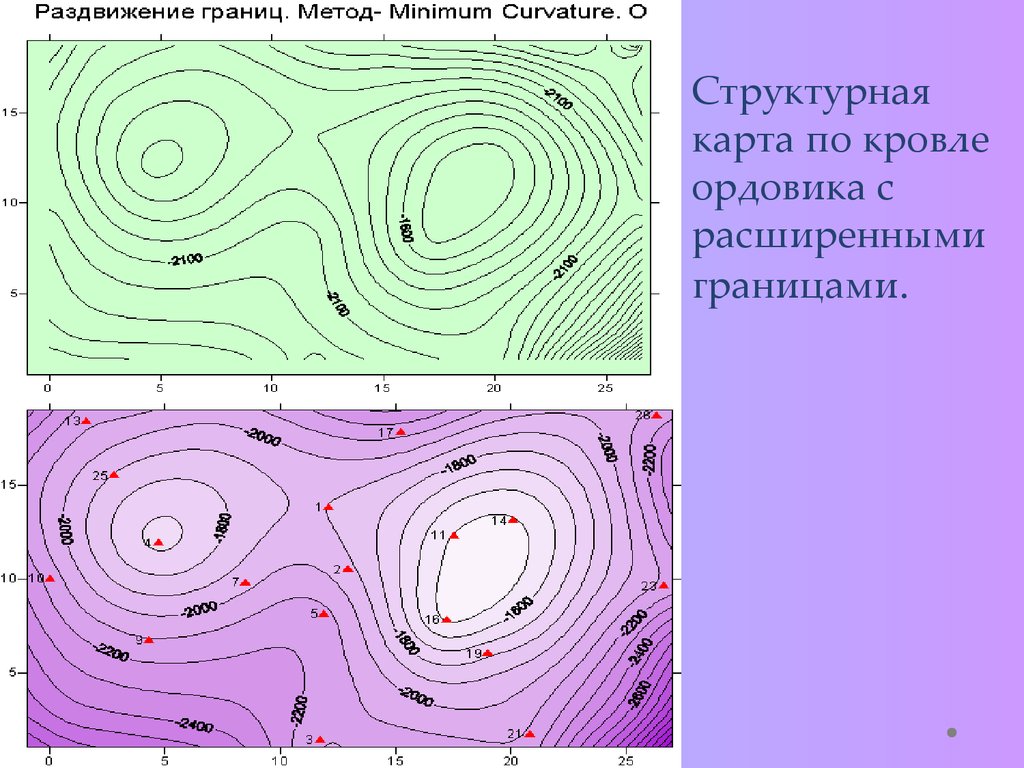 Структурная карта в геологии