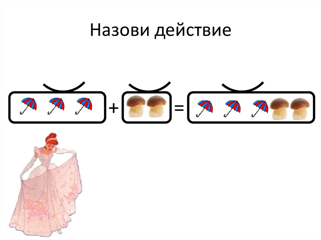 Назови действие