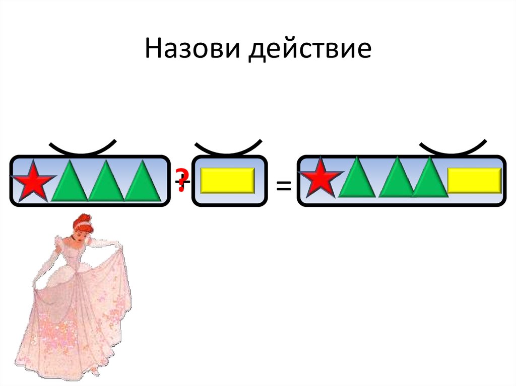 Назови действие