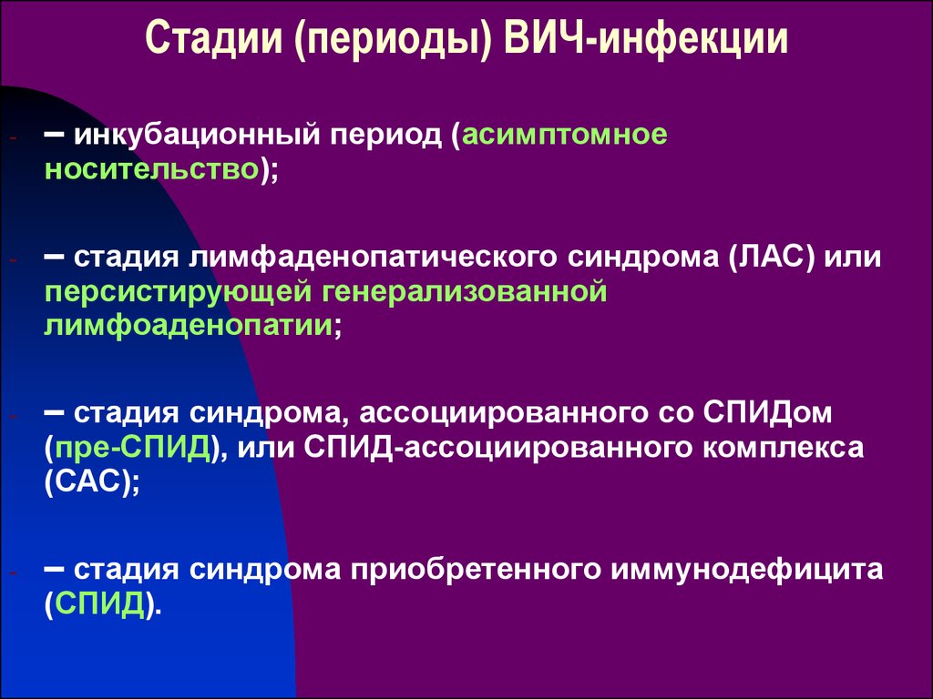 Вич инфицированный является