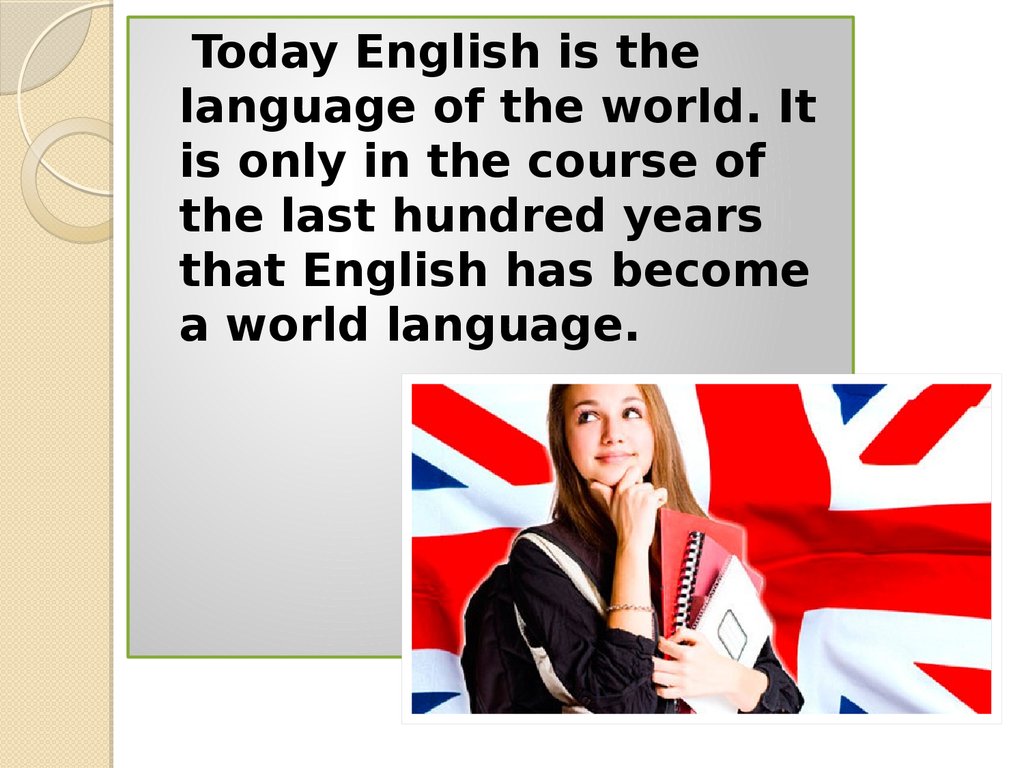 English as a World Language - презентация онлайн