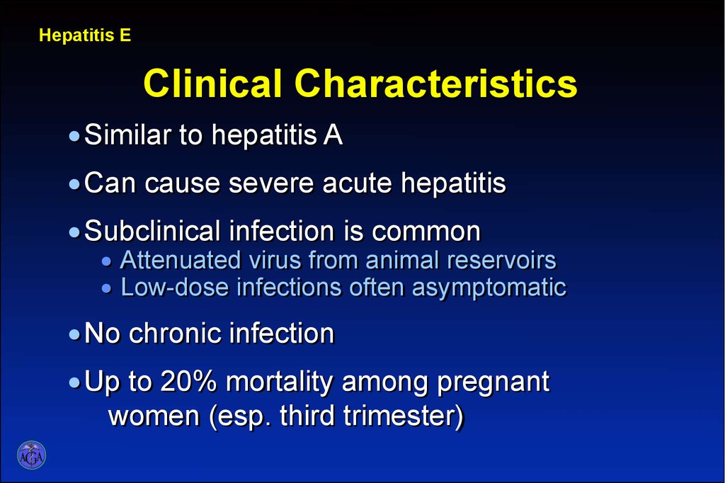 Clinical Characteristics