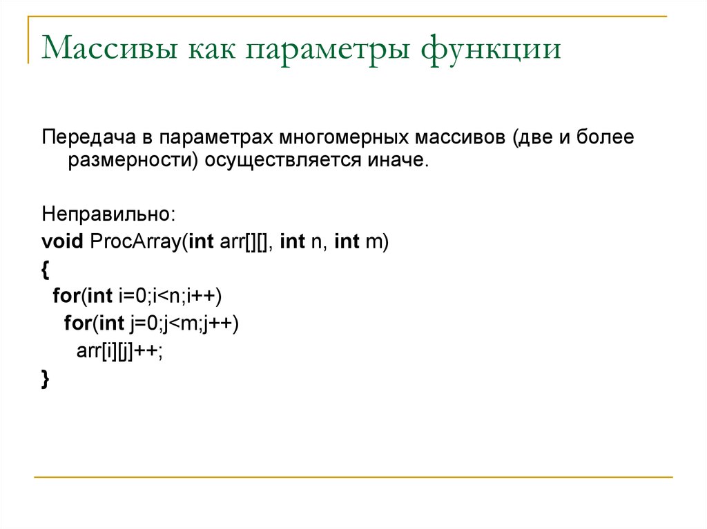 Необязательный параметр функции