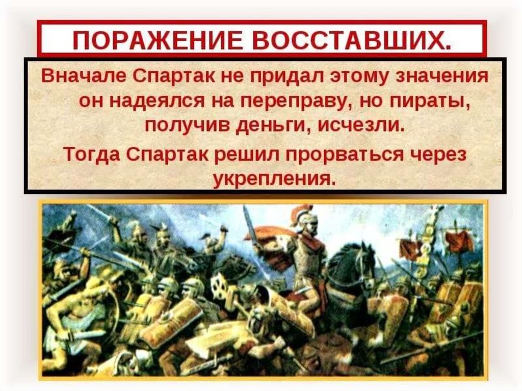 Востание Спартака - online presentation
