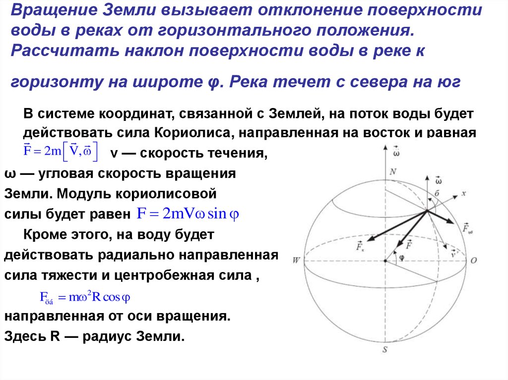 Скорость вращения земли