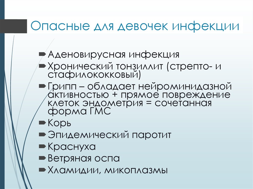 Гипоменструальный синдром презентация