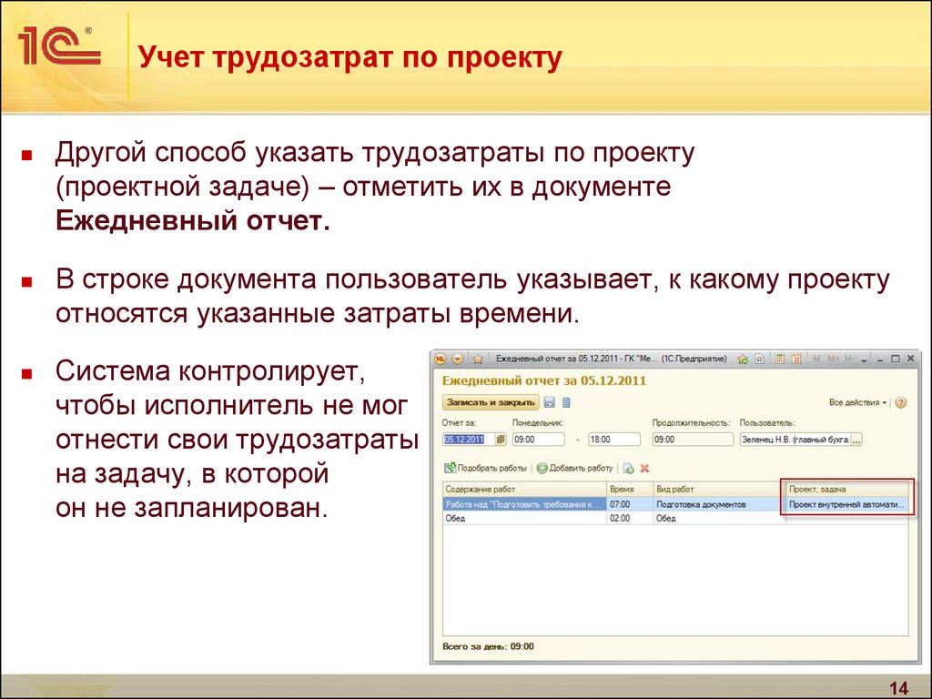 Работы не учтенные проектом