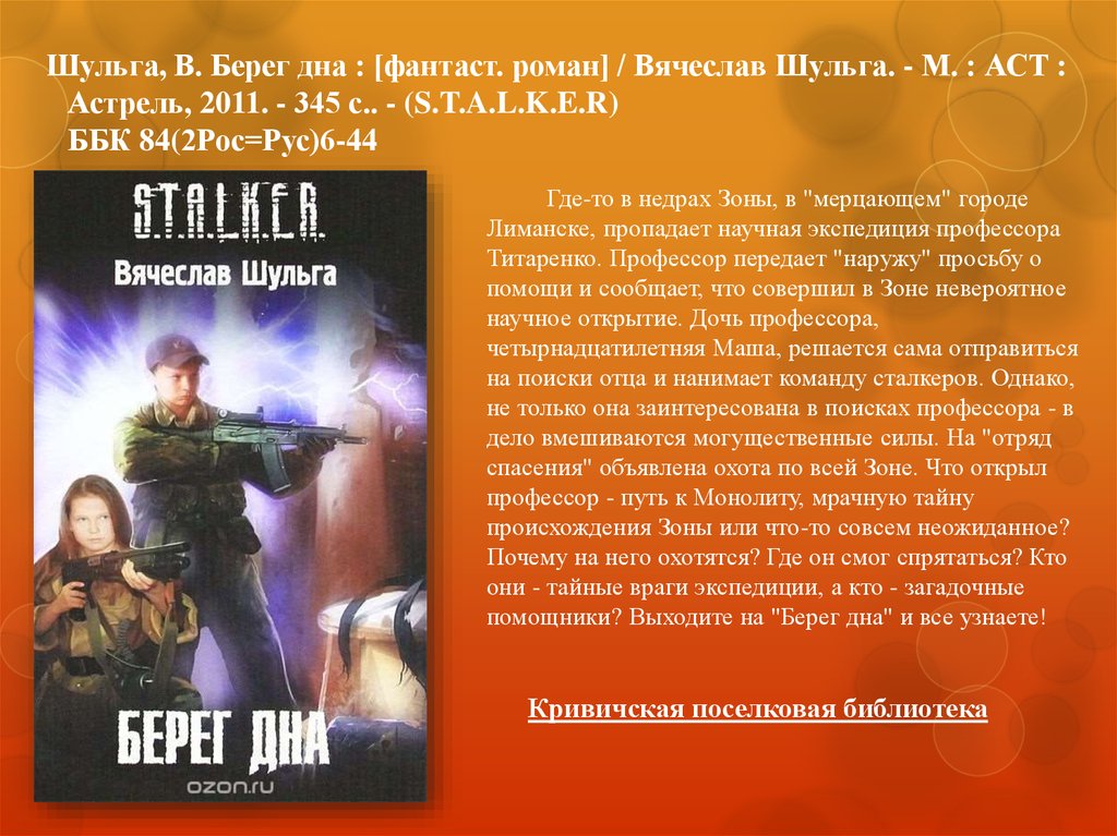 Берег дна. Книги сталкер берег дна. Вячеслав Шульга берег дна. Сталкер Вячеслав Шульга берег дна обложка книги. Обложка книги сталкер берег дна.