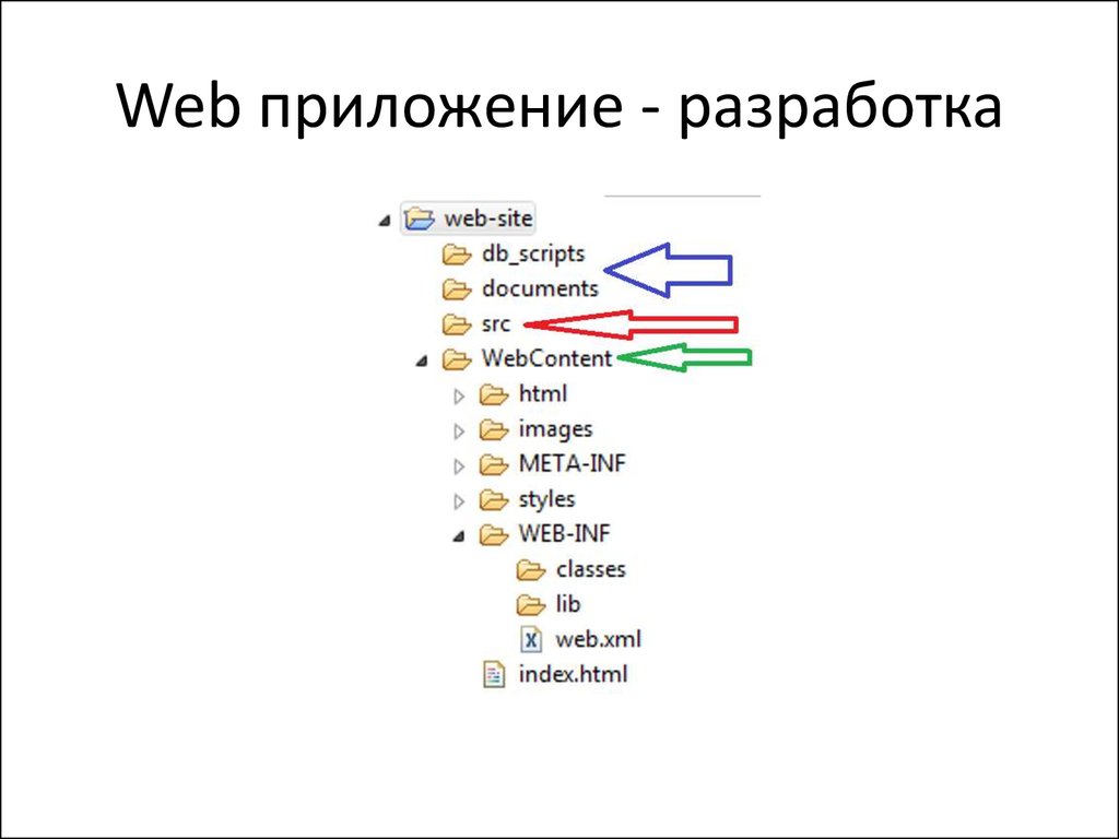 Презентация на тему веб разработка