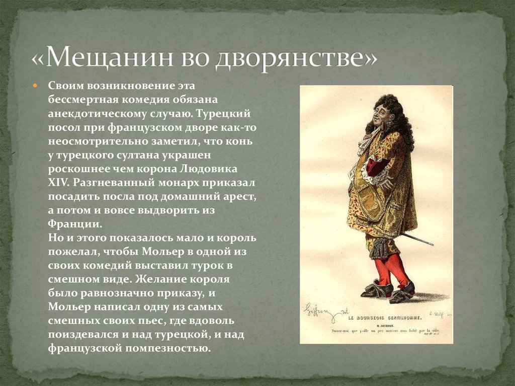 Дворянин читать. Комедия «Мещанин во дворянстве», ж.б. Мольер (1671). 350 Лет – «Мещанин во дворянстве», ж.б. Мольер (1671). Краткое краткое содержание ж.б Мольер Мещанин во дворянстве. Журдена в комедии Мещанин во дворянстве.