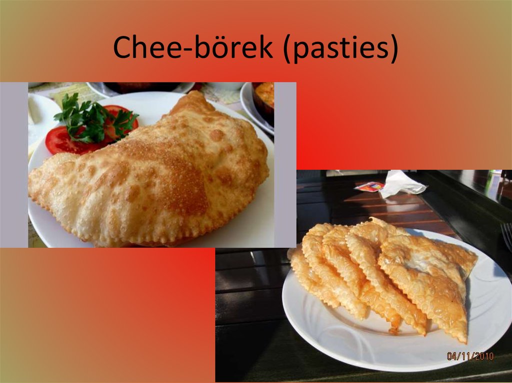 Chee-börek (pasties)