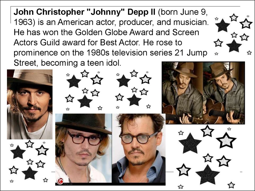 Johnny Depp Parents Biography