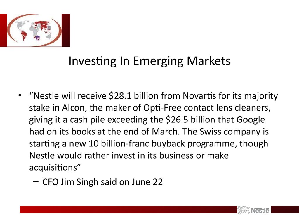 Investing In Emerging Markets