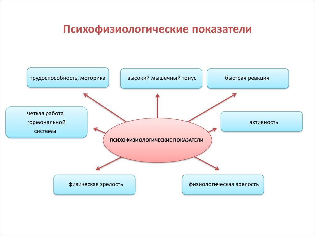 Психофизиология мышления схема