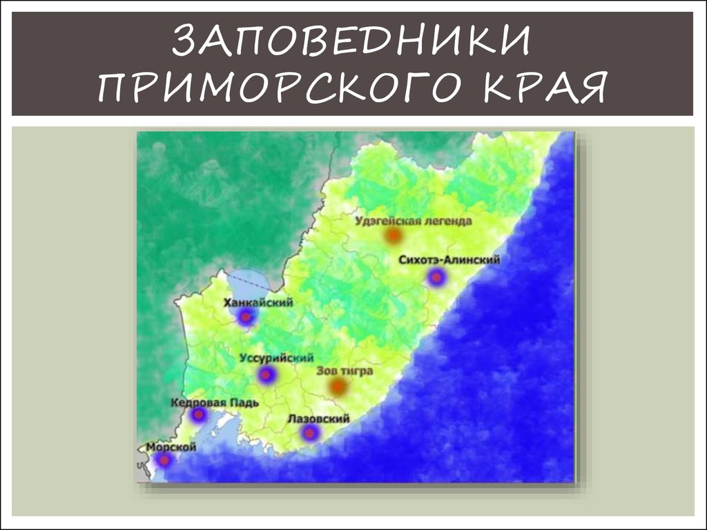 Презентация про приморский край