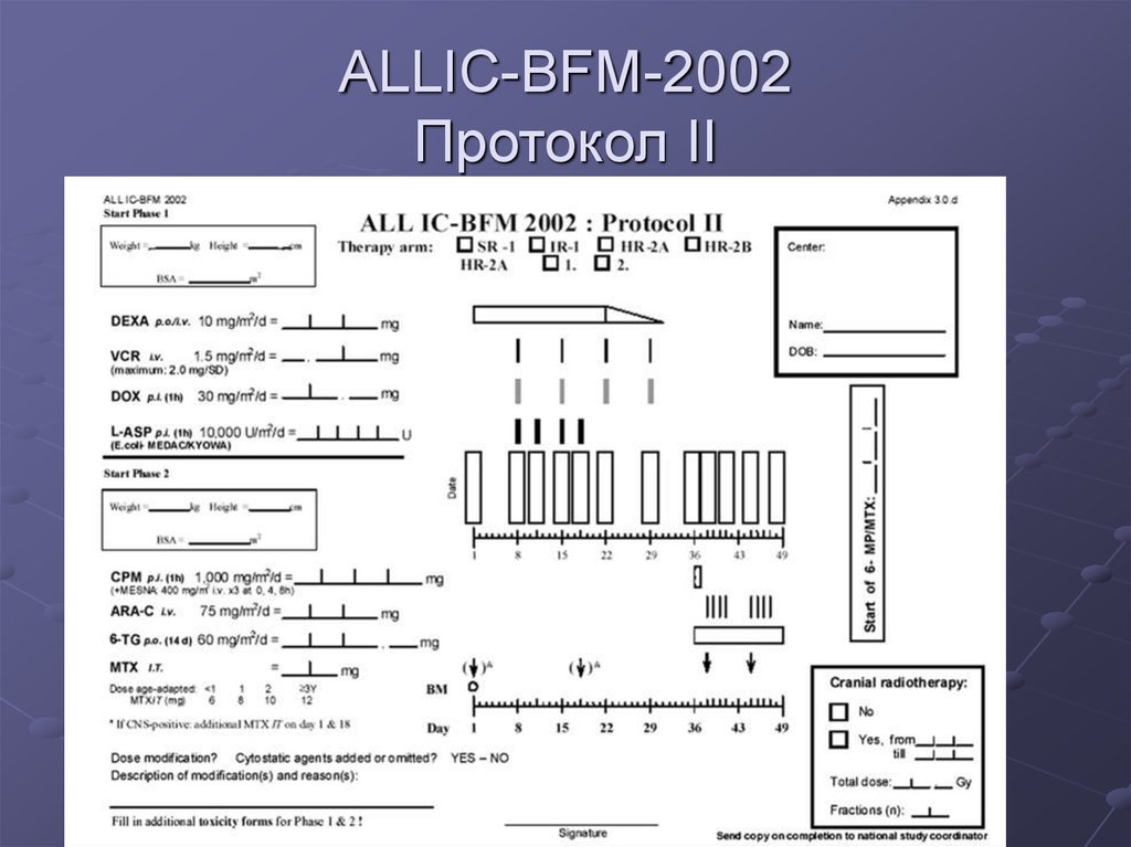 Протокол лечения лейкоза. All ic BFM 2002 протокол. Протокол all-MB 2015 лечения лейкоза. BFM 2009 протокол. Протокол all MB 2015 У детей.