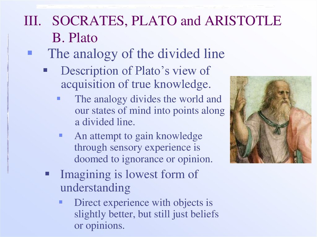 analogy of the divided line